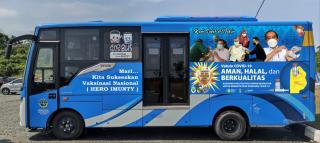 Pemko Pekanbaru Luncurkan 5 Bus Vaksin Keliling, Masyarakat Cukup Tunjukkan KTP