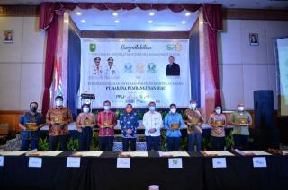 Wagubri Hadiri Acara Penyerahan Sertifikat ISO Integrated Management System PT SPR