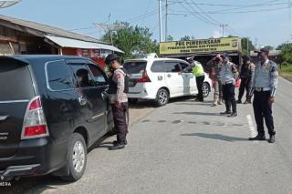 Pos Penyekatan di Perbatasan Provinsi Riau Diperpanjang Hingga Juni