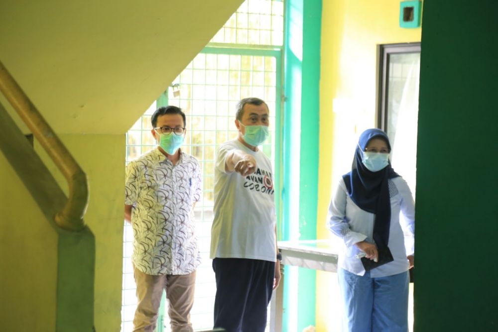 Sudah Ada Tiga Pasien Covid-19 Jalani Isolasi Mandiri di Asrama Haji Riau