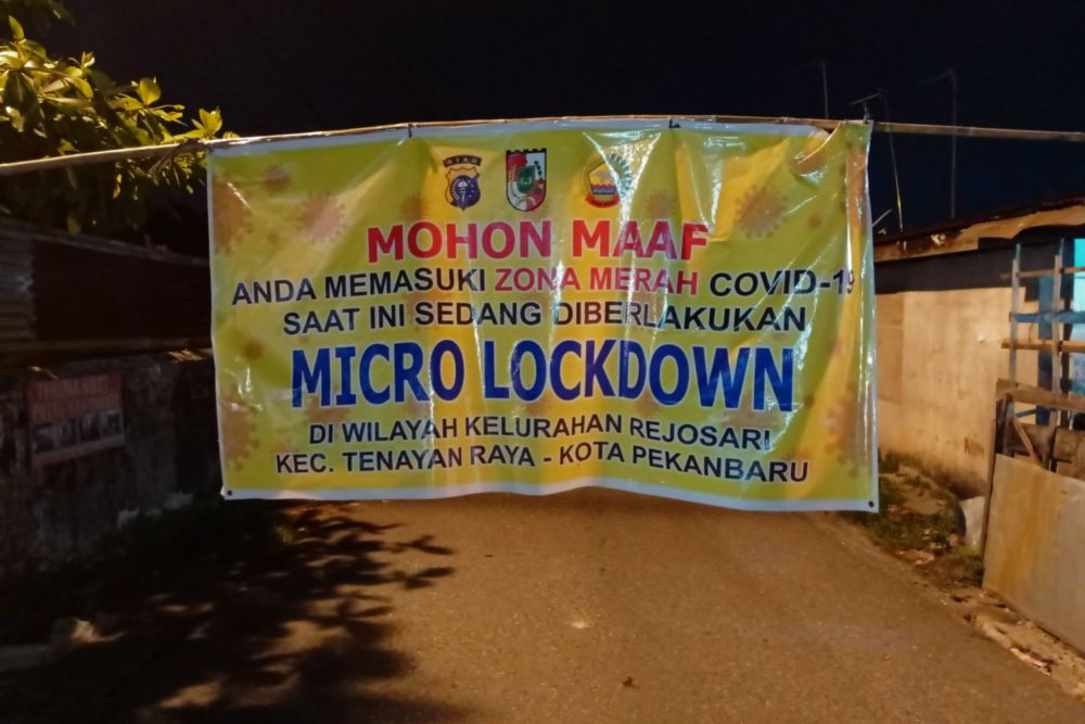 26 Kelurahan di Pekanbaru Masih Zona Merah Covid-19