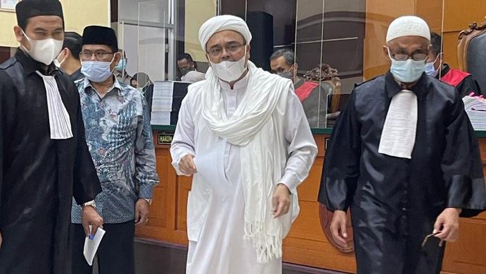 Habib Rizieq Divonis 4 Tahun Penjara di Kasus Swab RS Ummi Terkait Hasil Tes Swab