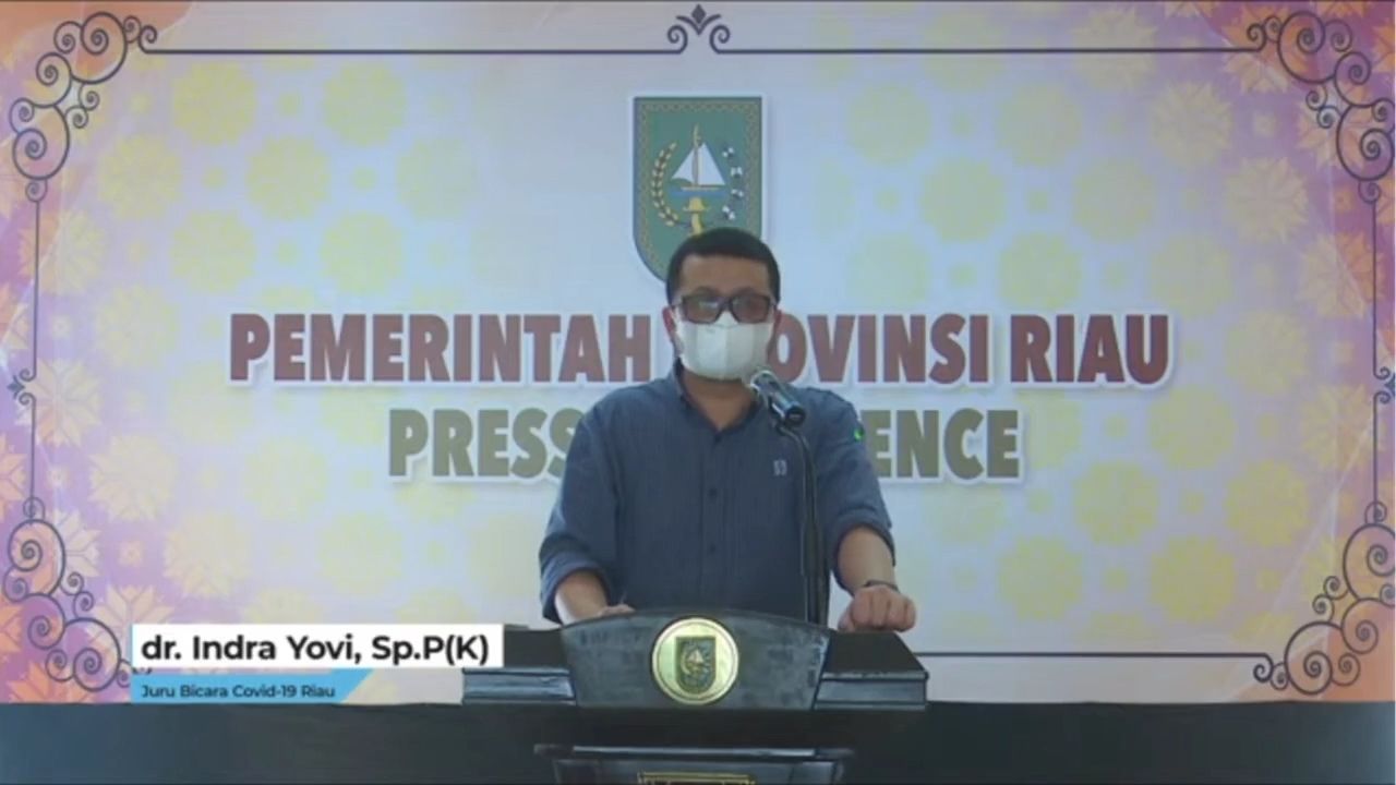 Jubir : Turun di Bandara Pekanbaru diswab, Positif Langsung Isolasi