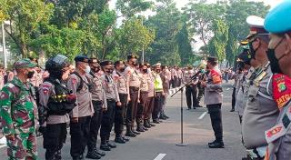 Jelang Pelantikan 1.271 Pegawai KPK Jadi ASN, Gedung Merah Putih Dijaga Ratusan Aparat