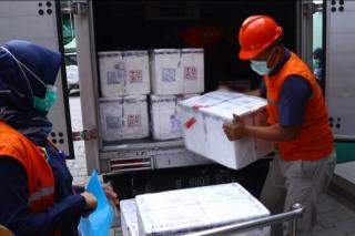 1.800 Dosis Vaksin COVID-19 Gotong Royong  Sinophram Tahap Pertama Tiba di Riau