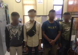 Korban Ibu-Ibu, Tim Opsnal Satreskrim Gulung 4 Pelaku Pungli di Pasar Baru Panam
