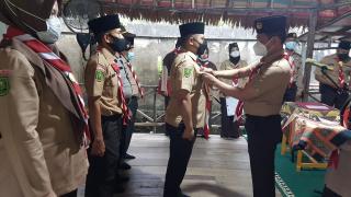 Perdana, Ketua Kwarcab Pramuka Pekanbaru Kukuhkan Ka Mabiran Tuah Madani