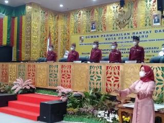 Galeri Foto Rapat Paripurna Istimewa HUT Ke-237 Kota Pekanbaru
