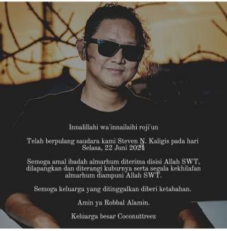 Steven Vokalis Steven And Coconut Treez Meninggal Dunia