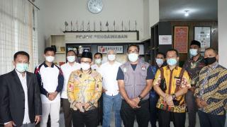 KPU Riau Sambangi Bawaslu Riau, Ilham : Kehumasannya Sudah Baik
