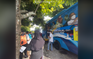 Sepuluh Bus Vaksinasi Keliling Kembali Layani Masyarakat Kota Pekanbaru