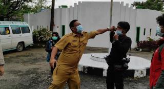 Pegawai RSJ di Medan Rampas Kamera Fotografer Tribun Medan