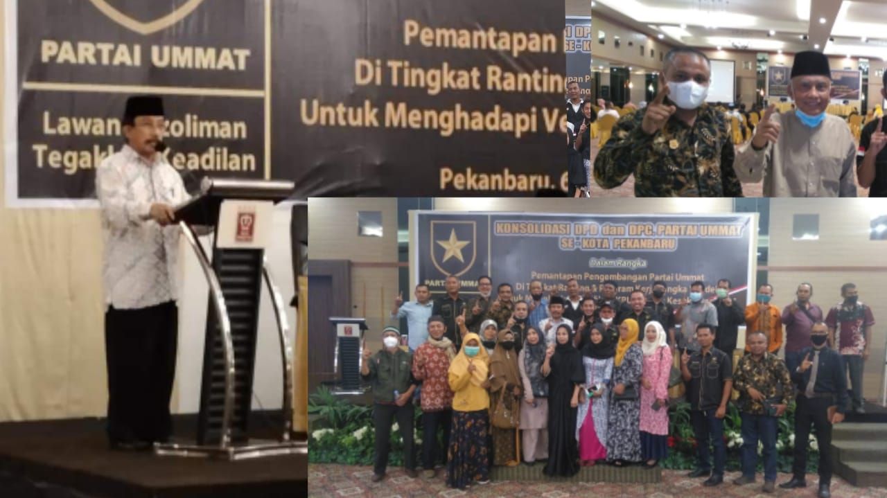 DPD Partai Ummat Pekanbaru Dorong DPC Bentuk Pengurus di Tingkat Kelurahan