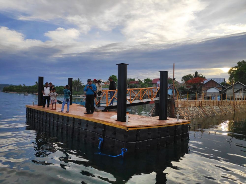 KKP Akan Bangun Dermaga Apung di Inhil Riau Sebagai Media Konektivitas Antarpulau