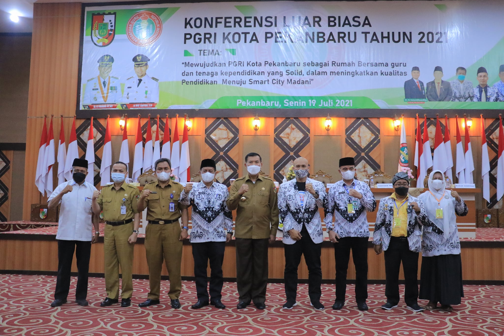 Wali Kota Apresiasi Inovasi Dibidang Digitalisasi PGRI Pekanbaru