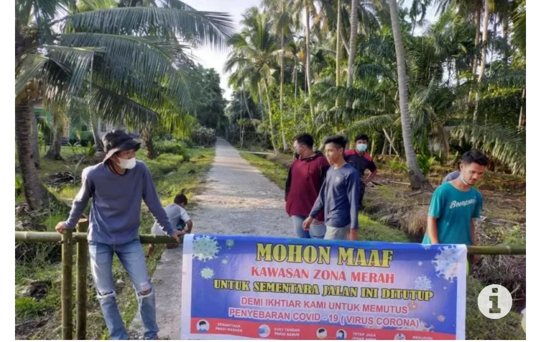 49 Warganya Positif COVID-19, Desa Teluk Pambang Bengkalis di-PPKM