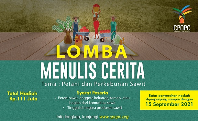 Petani Sawit Atau Komunitas, Punya Hobi Nulis, Ikuti Kompetisi Cerpen Hadiah Rp 111 Juta