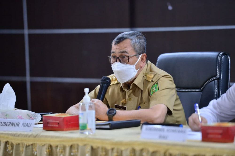 Inilah Instruksi Gubri Kepada Bupati/Wali Kota Tentang PPKM di Riau
