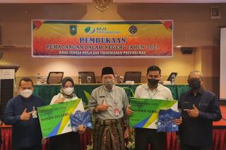 Ini Arahan Kadisnaker Riau Bagi 250 Peserta Magang Dalam Negeri Tahap II