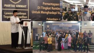 DPD Partai Ummat Pekanbaru Dorong DPC Bentuk Pengurus di Tingkat Kelurahan