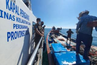 Tim Gabungan Periksa 30 Kapal Pencari Ikan di Perairan Riau, Ditemukan Lima Alat Tangkap Pukat Harimau