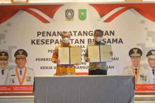 Maksimalkan Pembangunan dan Kesejahteraan Masyarakat, Riau dan Kepri Jalin Kerja Sama