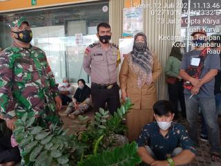 Riwayat Tensi, Lansia di Sialang Munggu Gagal Divaksin