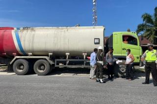 Selama Tiga Hari Razia Tim Gabungan Dishub Riau Tilang 92 Truk 
