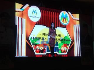 Kampar Raih Penghargaan Kota Layak Anak Tingkat Madya Dari Kementrian PPPA RI