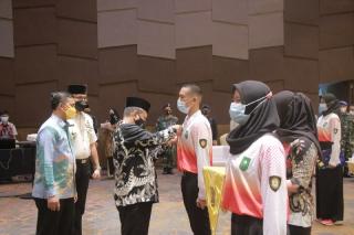 Pj Sekdaprov Riau Resmi Buka Pelatihan & Pendidikan Paskibraka Provinsi Tahun 2021
