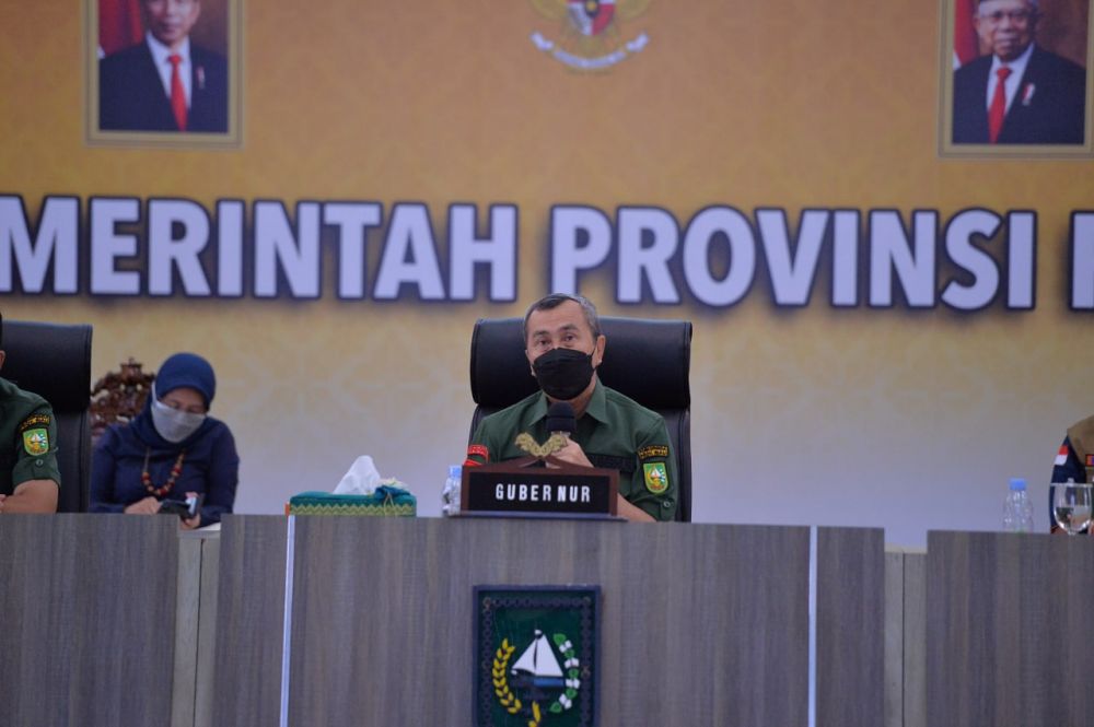 Antisipasi kerumunan, Gubri Minta Tambahan Tempat Vaksinasi 