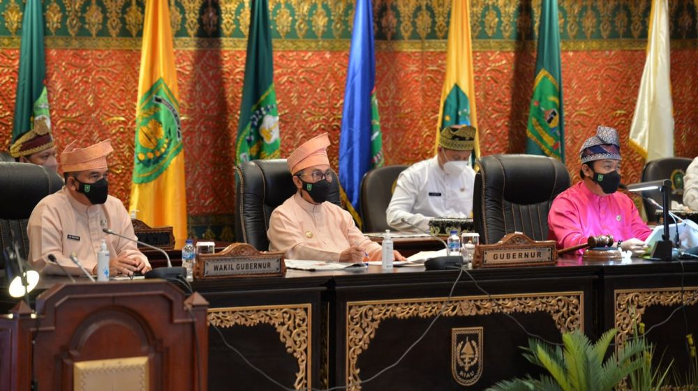 Gubri Bangga Tanjak Riau Tercatat Sebagai Hak Cipta Warisan Budaya Milik Riau