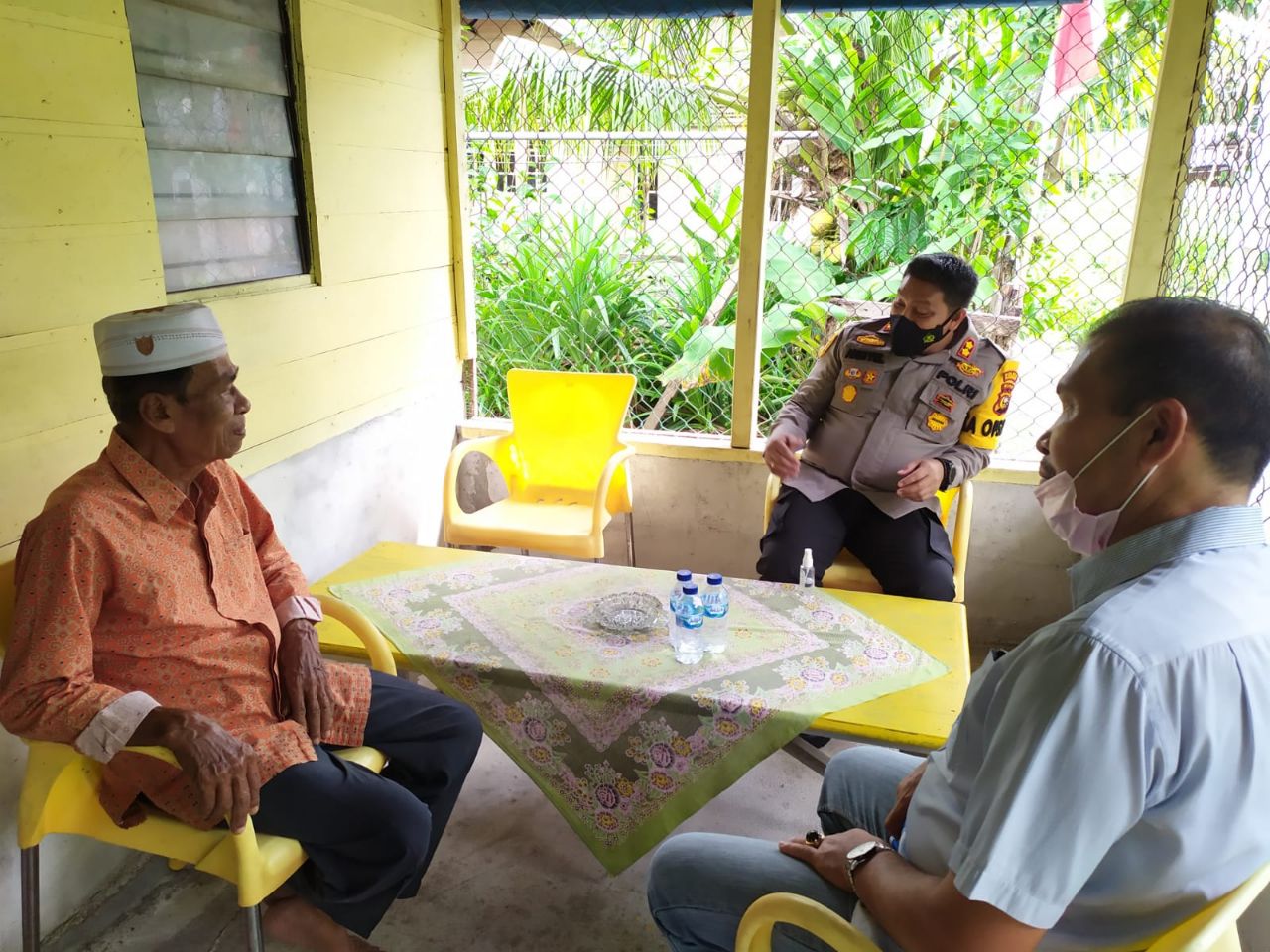 Bertugas di Meranti, Kapolres Temui Ketua MKA LAMR 