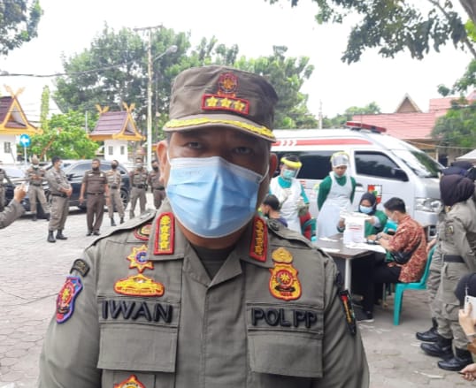 Selama Penerapan PPKM, Satgas Covid-19 Kota Pekanbaru Denda 54 Pelaku Usaha