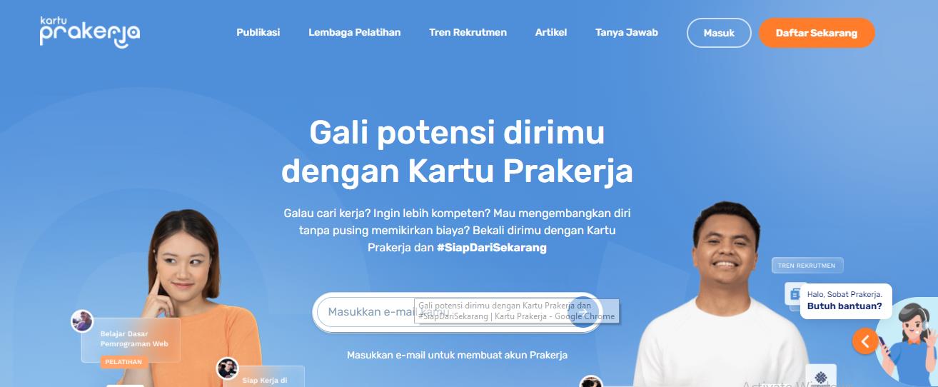 Telah Dibuka, Daftar Gelombang 18 Kartu Prakerja di prakerja.go.id
