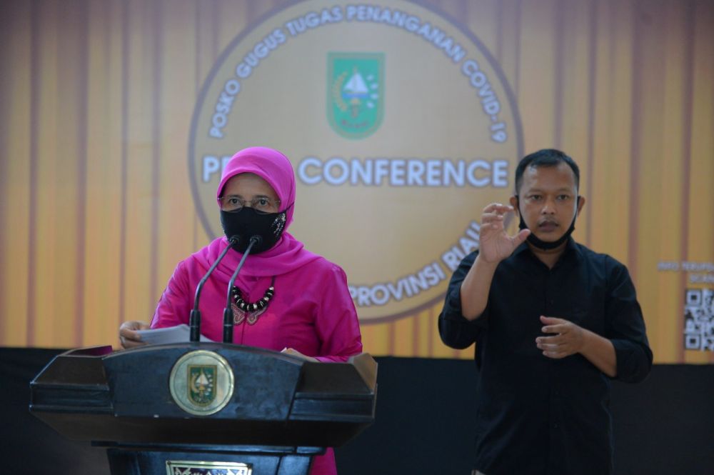 Update Covid-19 Riau 18 Agustus, Terdapat Penambahan Pasien Positif 595 Orang