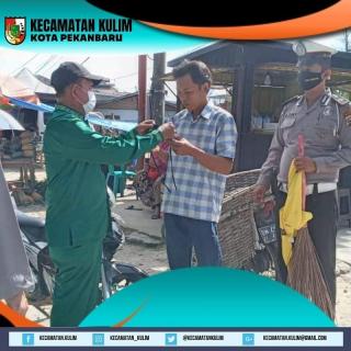 FOTO : Sosialisasi & Edukasi Satgas COVID-19 di Kecamatan Kulim