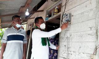 Bahagia, Desa Petodaan dan Kuala Panduk Pelalawan Telah Dialiri Listrik Nonstop 24 Jam