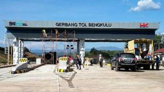 HKI Selesai Bangun Gerbang Tol Pertama Bengkulu-Sumsel