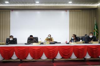 DPRD Meranti Gelar Rapat Paripurna Tentang Laporan Akhir Ranperda Ripparkab
