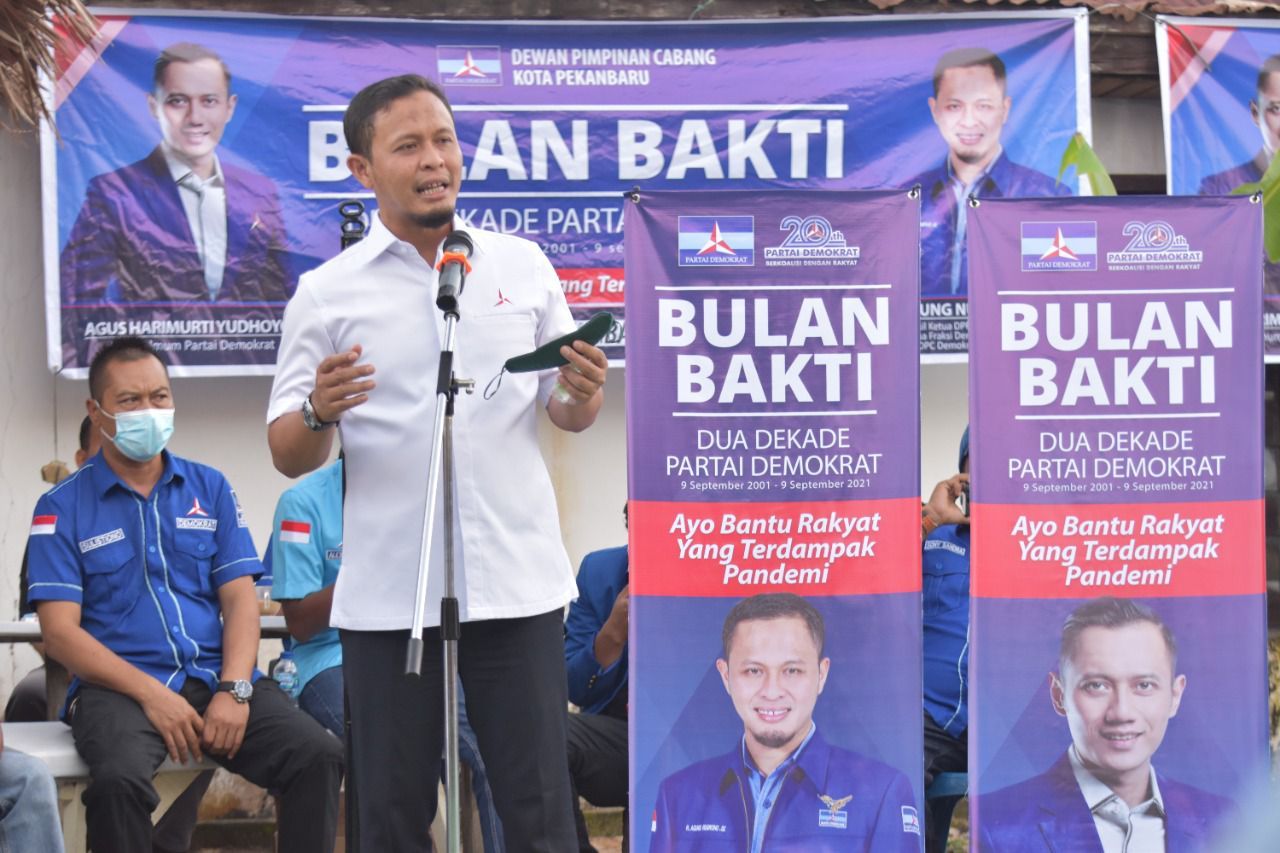 Rayakan Hari Jadi, Demokrat Pekanbaru Pastikan Konsisten Bersama Masyarakat
