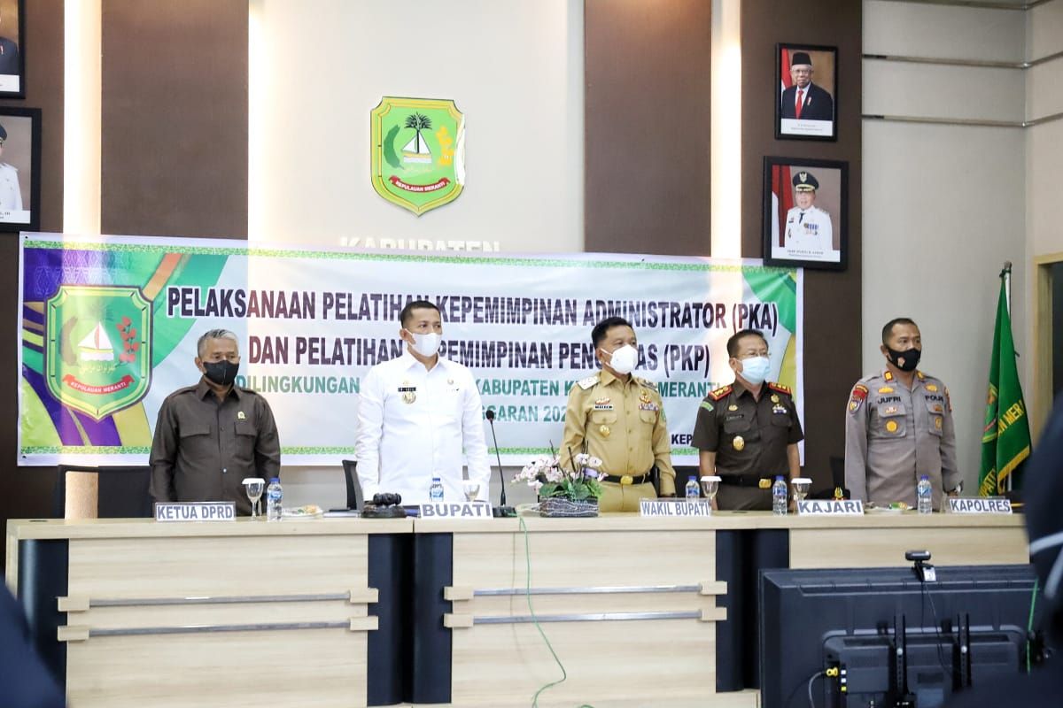 Bupati Adil Resmi Buka Pelatihan Kegiatan PKA dan PKP Tahun 2021