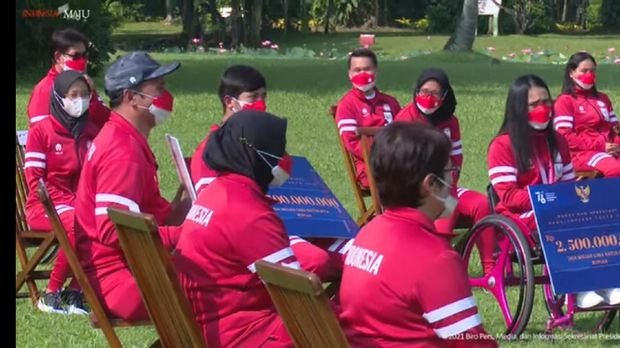 Presiden Jokowi Kucurkan Bonus Peraih Medali Paralimpiade Tokyo 2020