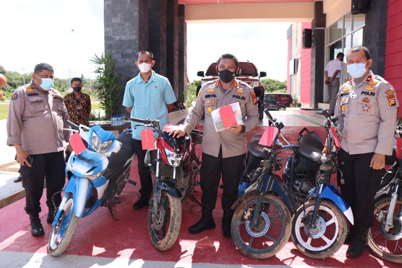 Warga Kehilangan Motor Diminta Datangi Polres Meranti, Ini Syaratnya
