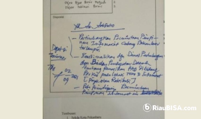Pungut Retribusi Parkir di Indomaret, Kadishub Pekanbaru Membangkang? 