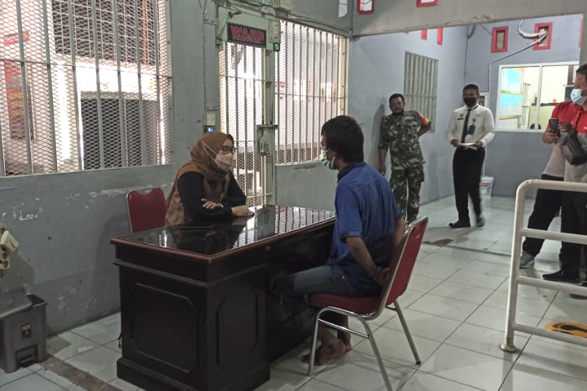 Rindu Keluarga & Coba Kabur, Tahanan Rutan Pekanbaru Ditangkap Petugas