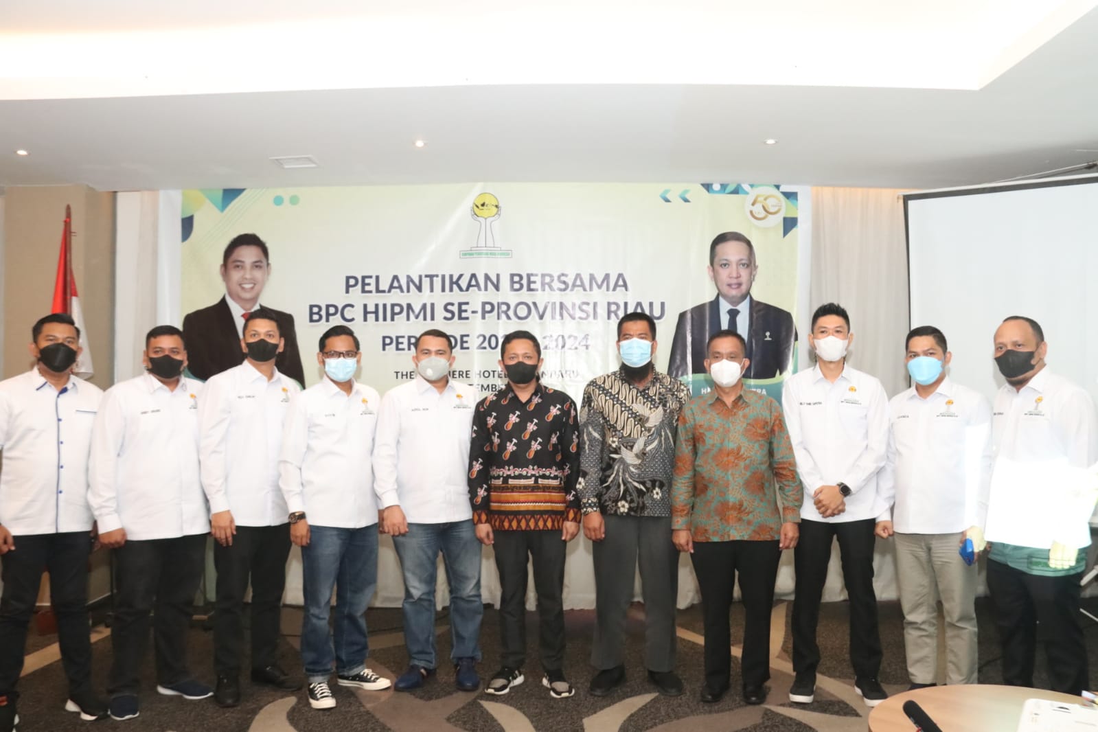 Resmi Dilantik, Berikut Nama-nama BPC HIPMI se-Provinsi Riau Periode 2021-2024