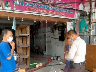 Bangunan Ruko di Tangkerang Pekanbaru Hangus Dilalap Api