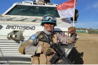 Keren, Dua Anggota Polres Meranti Ikut Misi Perdamaian Dunia di Bawah Organisasi PBB di Afrika