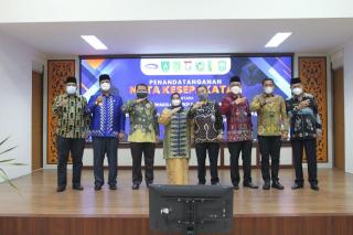 Lima Bupati & Satu Wakil di Riau Teken MoU Dengan BPK RI Perwakilan Riau